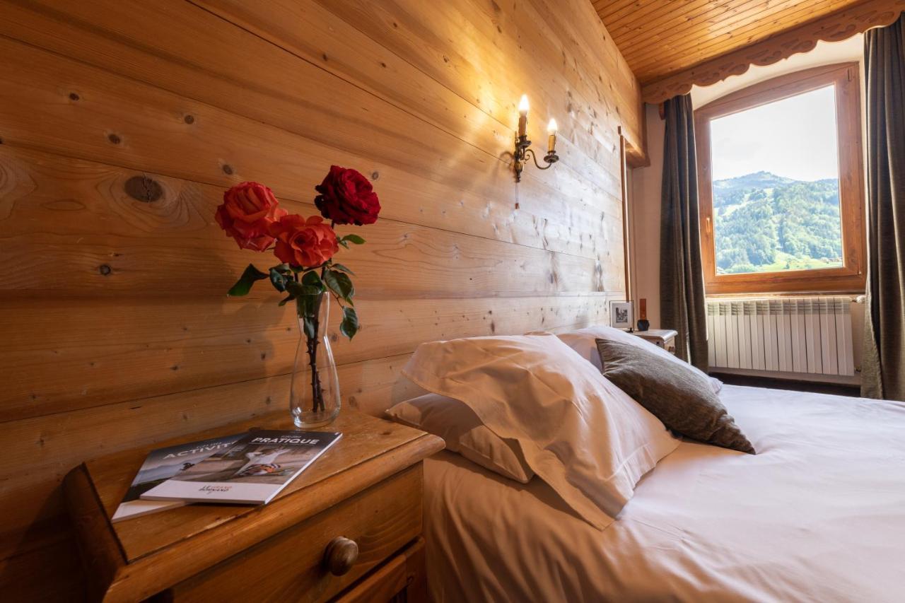Hotel La Pointe Percee Le Grand-Bornand Exterior foto