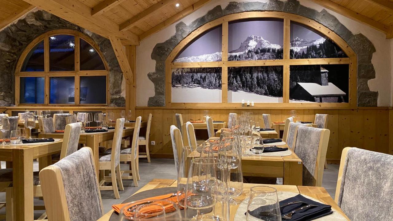 Hotel La Pointe Percee Le Grand-Bornand Exterior foto