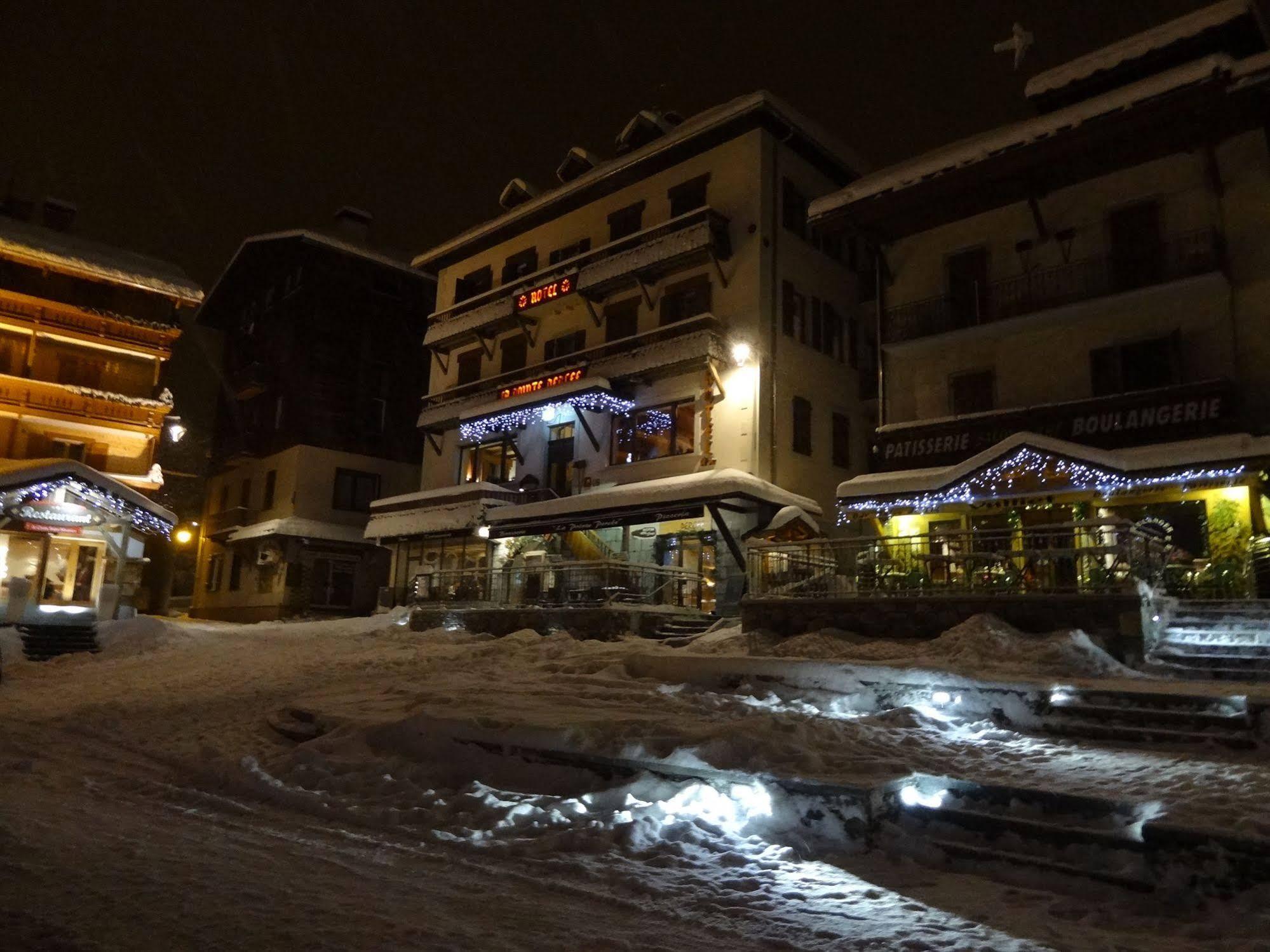 Hotel La Pointe Percee Le Grand-Bornand Exterior foto