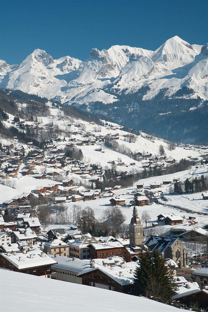 Hotel La Pointe Percee Le Grand-Bornand Exterior foto