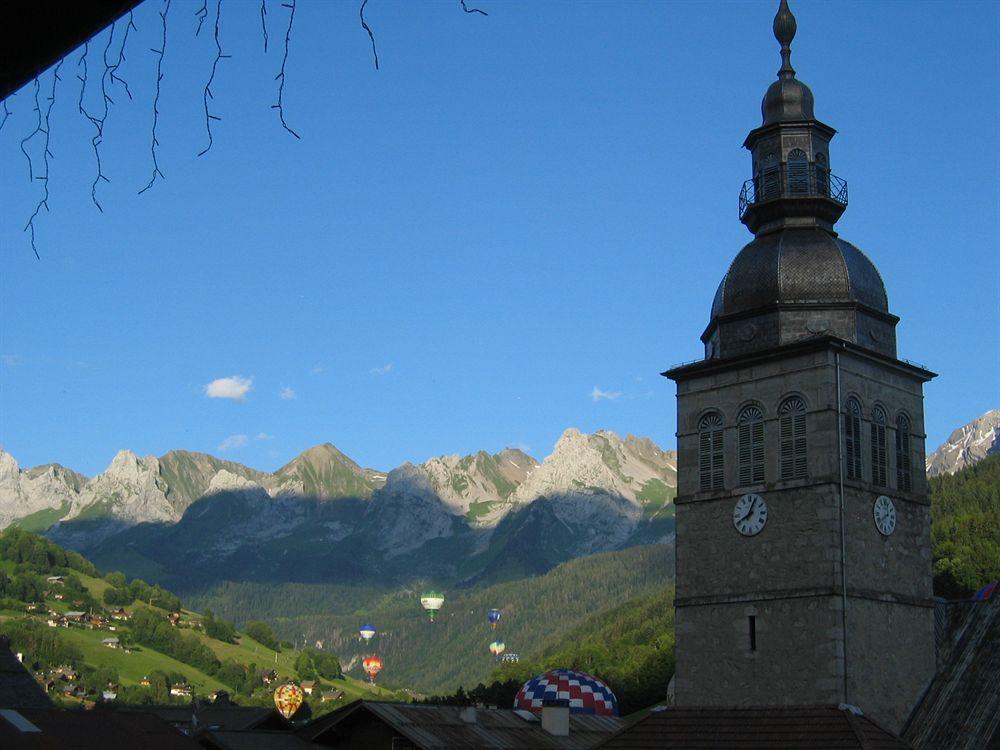 Hotel La Pointe Percee Le Grand-Bornand Exterior foto